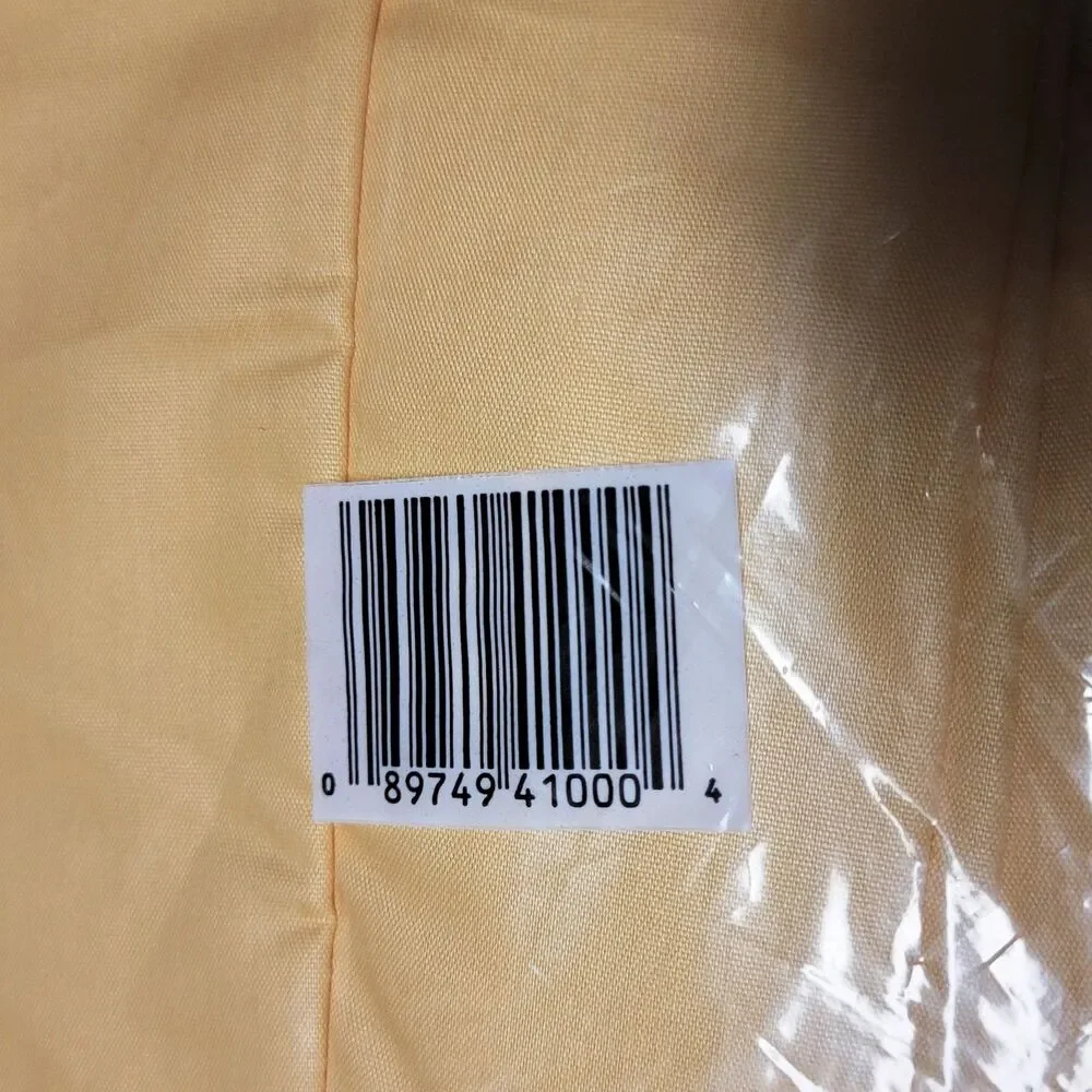 Vintage Classic Peach Two Pillowcases Standard Size No Iron Washable NEW